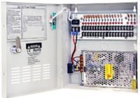 ENS CP1218-10A-UL 18-Channel Power Supply Box, PTC Fuse, 10 Amps Power Box, 1.1 Amp Fuse Rating, 110V AC Input, Power On/Off Switch, LED Indicator for Each Channel, Surge Protected, Regulated and Filtered, 12V AC, Dimensions 9 3/4"H x 8"W x 3 3/4"D, UL Listed (ENSCP121810AUL CP121810AUL CP121810A-UL CP1218-10AUL CP1218 10A-UL) 