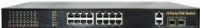 ENS C-POE-SW1602G 16-Port PoE Switch + 2-Port Uplink, 16x10/100 Mbps Each PoE Port, 2 Gigabit Uplink Ports, 2 Gigabit Fiber Optical Ports, 7.2Gbps Switch Capacity, IEEE802.3 At Standard, Store-and-Forward Switch Processing, 100m Power Transmission Distance, 250W Total Power, Size 440x270x45mm (ENSCPOESW1602G CPOESW1602G CPOE-SW1602G C-POESW1602G C-POE SW1602G) 