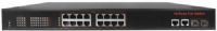 ENS C-POE-SW1602G-AT 16-Port PoE Switch + 2-Port Uplink, 16x10/100 Mbps Each PoE Port, 2 Gigabit Uplink Ports, 2 Gigabit Fiber Optical Ports, 7.2Gbps Switch Capacity, IEEE802.3 At Standard, Store-and-Forward Switch Processing, 100m Power Transmission Distance, 400W Total Power, Size 440x350x45mm (ENSCPOESW1602GAT CPOESW1602GAT CPOE-SW1602G-AT C-POE-SW1602GAT CPOE-SW1602GAT C-POESW1602G-AT) 
