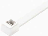 ENS CT-12/W 12-Inch White Cable Tie, 120 lbs Tensile Strength, 100 Piece/Bag, Price for Each Piece, Dimensions 7.2x300mm (ENSCT12W CT12W CT12/W CT-12W CT 12/W) 