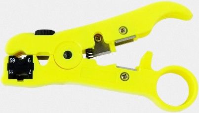 ENS CT13 Cable Cutter; Strips Outer Jacket of UTP/STP Cable, CAT5/ CAT3 Cable; Strips RG59/6/11/7 Coaxial Cable, Cable Cutter Function (ENSCT13 CT-13 CT 13)
