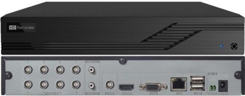 Titanium ED8008H5-B 8-Channel TVI/AHD/CVI/IP Hybrid Digital Video Recorder; H.264 High Profile System Compression; Embedded Linux Operating System; 8CH TVI/AHD Video Input, Support 5MP/4MP/3MP/1080P/720P/WD1 Recording; 8CH CVI Video Input, Support 4MP/3MP/1080P/720P/WD1 Recording (ENSED8008H5B ED8008H5B ED-8008H5-B ED800-8H5-B ED8008-H5-B ED8008H5 B)