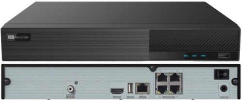 Titanium ED9304H5NV-4P-2 4-Channel Mini 1U Case 4 PoE Network Video Recorder, Embedded Linux Operating System, 4 IP Camera Input, Highlighted Date and Time to Display the Channel Record, Alarm Mode, H.265 Compression, Titanium Interface, 4K@30fps at All Channel, Free DDNS, P2P Easy Network Setup (ENSED9304H5NV4P2 ED9304H5NV4P2 ED9304H5NV4P-2 ED9304H5NV-4P2 ED9304H5NV 4P-2)