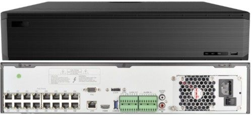 Titanium ED9732H5NV-16P 32-Channel 16 PoE Network Video Recorder, Embedded Linux Operating System, 32 IP Camera Input, Highlighted Date and Time to Display the Channel Record, H.265 Compression, Titanium Interface, 2 Way Audio, HDMI/VGA, ONVIF, 32 Audio In From IPC/1 Audio Out, Dual Stream Recording (ENSED9732H5NV16P ED9732H5NV16P ED9732H5NV 16P ED-9732H5NV-16P ED9732-H5NV-16P)