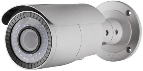 H SERIES ESAC324-VB4 HD IR Bullet Camera, 2 MP High Performance CMOS Image Sensor, 1920x1080 resolution, 2.8-12mm Focal Lens, Up to 40m IR Distance, 102.25 - 32 Field of View, Pan 0 to 360, Tilt 0 to 90, Rotate 0 to 360, HD Analog Output, Day/Night Switch, Switchable TVI/AHD/CVI/CVBS, Smart IR, 1080p@25/30fps, IP66, 12V DC (ENSESAC324VB4 ESAC324VB4 ESAC324 VB4 ESAC-324-VB4)