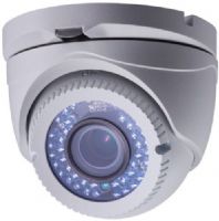 H SERIES ESAC324-VD4 HD 1080p IR Turret Camera, 2MP High Performance CMOS Image Sensor, 1920x1080 Resolution, 2.8~12 mm Focal Lens, Up to 40m IR Distance, 102.25° - 32° Field of View, Pan 0° to 360°, Tilt 0° to 75°, Rotate 0° to 360°, HD Analog Output, Day/Night Switch, Switchable TVI/AHD/CVI/CVBS, Smart IR (ENSESAC324VD4 ESAC324VD4  ESAC324 VD4 ESAC-324-VD4) 