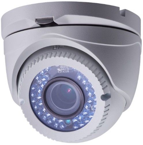 H SERIES ESAC324-VD4 HD 1080p IR Turret Camera, 2MP High Performance CMOS Image Sensor, 1920x1080 Resolution, 2.8~12 mm Focal Lens, Up to 40m IR Distance, 102.25 - 32 Field of View, Pan 0 to 360, Tilt 0 to 75, Rotate 0 to 360, HD Analog Output, Day/Night Switch, Switchable TVI/AHD/CVI/CVBS, Smart IR (ENSESAC324VD4 ESAC324VD4  ESAC324 VD4 ESAC-324-VD4)