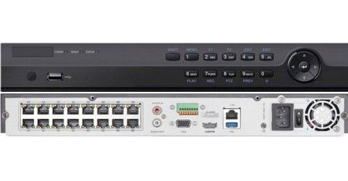 H SERIES ESNR32P6-16 16-Channel PoE H.265+ 4K Network Video Recorder, Dual-OS Design to Ensure High Reliability of System Running, Connectable to The Third-party Network Cameras, 16 IP Cameras Can Be Connected, Recording at Up to 8MP Resolution, HDMI Video Output at Up to 4K (3840x2160) Resolution, HDMI/VGA Outputs Provided (ENSESNR32P616 ESNR32P616 ESNR32P6 16 ESNR32P-616)
