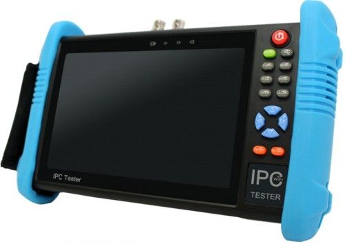 ENS MC700-5-IP-P 7-Inch Touchscreen 5-In-1 IP/AHD/TVI/CVI/Analog Tester; 1280x800 Resolution + New Systems; H.265 Video Display Via Mainstream; New Rj45 TDR Cable Test; 5MP TVI, 4MP AHD, 4MP CVI Camera Test, 4 x Zoom, Video Record And Playback, Coaxial Ptz Control And Call Camera OSD Menu (ENSMC7005IPP MC7005IPP MC7005-IP-P MC700-5IP-P MC700-5-IPP MC7005-IPP)