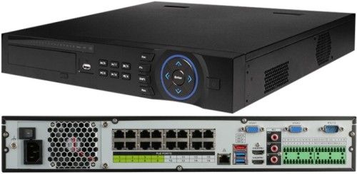 Diamond NVR504L-16/16P-4KS2E 16-Channel 1.5U 16 PoE 4K & H.265 Pro Network Video Recorder, Quad-core Embedded Processor, Embedded Linux Operating System, H.265/H.264/MJPEG/MPEG4 Codec Decoding, Max 320Mbps Incoming Bandwidth, Up to 12MP Resolution for Preview and Playback, 2 HDMI/VGA Simultaneous Video Output (ENSNVR504L1616P4KS2E NVR504L1616P4KS2E NVR504L-1616P-4KS2E NVR504L16/16P4KS2E NVR504L 16/16P-4KS2E)