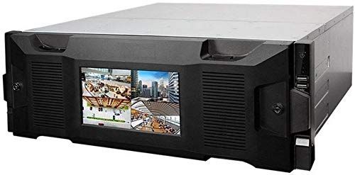 Diamond NVR724T-256DR 256-Channel Ultra Network Video Recorder with 7-inch HD LCD Monitor, Intel Processor, Max 256 IP Camera Inputs with IVS Recording, Max 512 Mbps Incoming Bandwidth, Up to 12MP Resolution for Preview and Playback, 24 Hot-swap HDDs, Smart Tracking and Intelligent Video (ENSNVR724T256DR NVR724T256DR NVR724T 256DR NVR-724T-256DR NVR724T-256-DR)