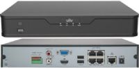 UNV UN-NVR30104BP4 4-Channel 4 PoE Ultra265 Network Video Recorder, Embedded Main Processor, Embedded Linux Operating System, Support Ultra 265/H.265/H.264 Video Formats, 4-channel Input, Plug & Play with 4 Independent PoE Network Interfaces, HDMI and VGA Simultaneous Output, Up to 2MP Resolution Recording (ENSUNNVR30104BP4 UNNVR30104BP4 UN-NVR-30104BP4 UN-NVR30104-BP4 UN NVR30104BP4) 