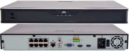 UNV UN-NVR30216EP8B Ultra265 16-Channel H265+U-Code 8 PoE Network Video Recorder, Embedded Main Processor, Embedded Linux Operating System, H.265 Compression + U-Code (Ultra 265), 16-channel IP Camera Input, Plug & Play with 8 Independent PoE Network Interfaces, 3rd Party IP Camera Supported with ONVIF Conformance (ENSUNNVR30216EP8B UNNVR30216EP8B UN-NVR-30216EP8B UN-NVR30216-EP8B UN NVR30216EP8B)