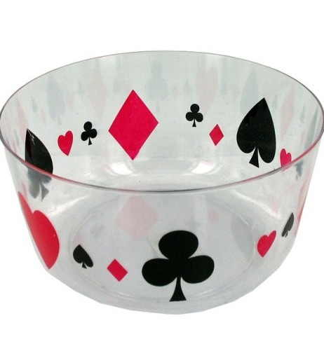 EOSK GM204 7" poker bowl clear plastic, 0.184 lbs. UPC 731015000000. Price per Case of 24, Category: housewares. (EOSGM204)