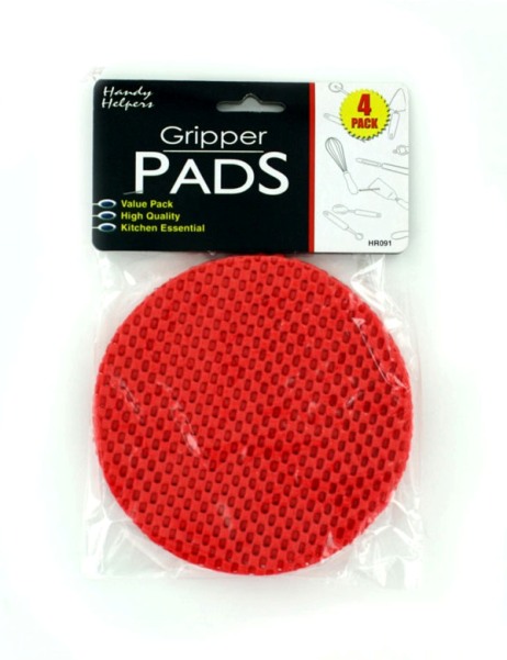 EOSK HR091 4 piece gripper pads, 0.12 lbs. UPC 731015000000. Price per Case of 24, Category: housewares. (EOSHR091)