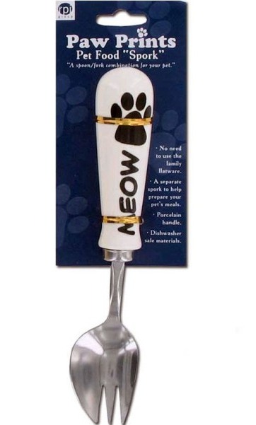 EOSK HS256 pet food spork, 0.281 lbs. UPC 667199000000. Price per Case of 12, Category: housewares. (EOSHS256)