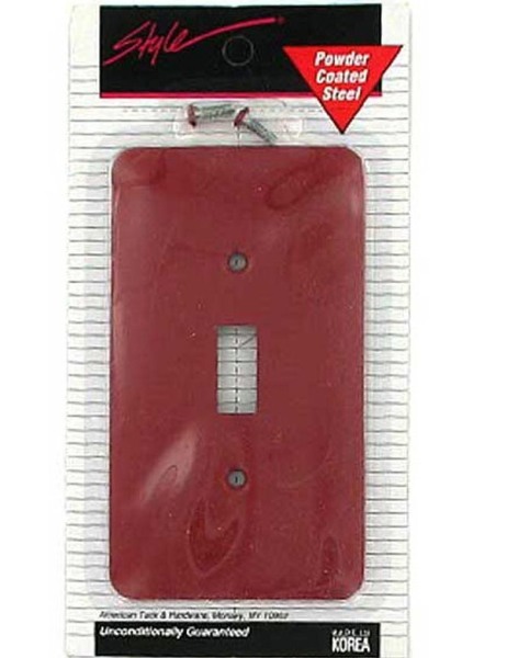 EOSK KS707 red light switchplate, 0.173 lbs. UPC 70686400692. Price per Case of 6, Category: tools/hardware. (EOSKS707)