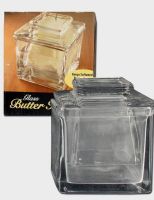 EOSK OA996 glass butter keeper, 2.383 lbs. UPC 667199010960. Price per Case of 12, Category: housewares. (EOSOA996)