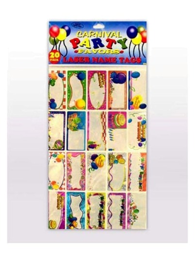 EOSK PB285 birthday name tags, 0.034 lbs. UPC 731015000000. Price per Case of 24, Category: party. (EOSPB285)