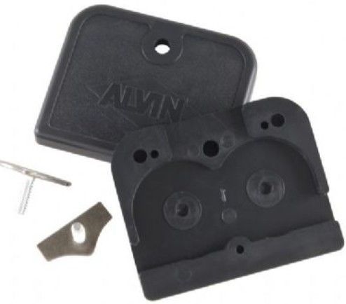 Alvin EP3 Replacement Straightedge End Caps, EP3 contains two new end caps and two screws, For Models 1101 and 2201, UPC 088354808817. (EP3 EP-3 EP 3)