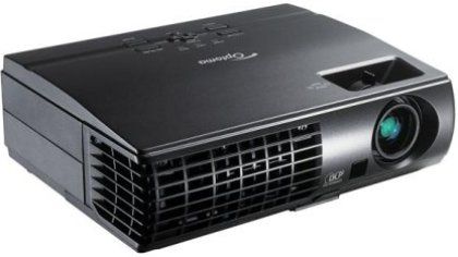 Optoma EP7155 Microportable XGA DLP Multimedia Data Projector, 2500 ANSI lumens Brightness, 1024 x 768 - XGA Native Resolution, 2000 Hours Standard Lamp Life, 3000 Hours Economy Mode Lamp Life, 3.9ft to 39ft Projection Distances, 254.22