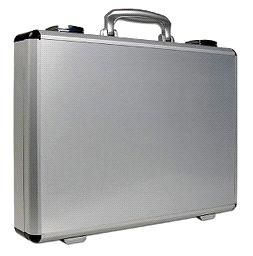 Premier EPC25L Aluminum Notebook Case; All Aluminum case; Suitable for notebook computers up to 15