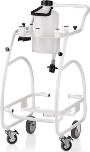 Reliable EPTROLLEY Trolley Package for use with EP1000 Enviromate Pro Steam Cleaning System, Easy assembly, supplied with wrench, Strong, lightweight tubular steel construction, Wheels (anti-track, certified for hospitals), water bottle and feed kit, accessories holder (EP-TROLLEY EP TROLLEY)  