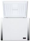 Summit EQFF72 Freestanding Chest Freezer with 7.7 cu. ft. Capacity, White Door, Frost Free Defrost, Approved For Medical Use, Factory Installed Lock, CFC Free In White; Unit comes with a factory installed probe hole for users to connect their own monitoring equipment; External "bumpers" are factory installed to protect the unit's front corners from dents; UPC 761101054759 (SUMMITEQFF72 SUMMIT EQFF72 SUMMIT-EQFF72) 