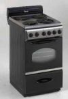 Avanti ER2002CSS 20" Electric Range, Three 6" Burners with Reflector Bowls, One 8" Burner with Reflector Bowl, Cook Top Indicator Light, Oven Indicator Light, Stainless Steel Cook Top, Integrated Back Splash, Carton Dimensions: 42.5" H x 22.25" W x 28" D, Unit Weight: 90 Lbs, Shipping Weight: 100 Lbs, Power: 220V / 60HZ, Oven Temperature Range: 150-450° Degrees F (65-232° Degrees C), UPC 079841120024 (ER2002CSS ER2002CSS) 
