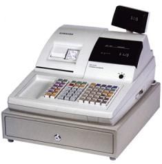 Samsung ER-5115 Electronic Cash Register, 2 stations, alpha printer, 5 depts, max 15, Cash, check, & 2 charge keys, 4 clerks or cashiers, 12 character PLU descriptors, 21 character, 6 line receipt message (ER   5115     ER5115)