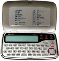 Ectaco ERm200D English-Romanian Language Teacher Bidirectional Dictionary, 450000 Vocabulary, Built-in memory, 4 lines/graph Display, Instant reverse translation, Vector Ultima spell-checker allows you to enter words as you hear them and choose a spelling choice from the suggestion list, UPC 789981998253 (ERM-200D ERM 200D ERM200-D ERM200)  