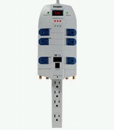 EnergizerPower  ER-S700  10-Outlet Home Theater Surge Protector  (ERS700, ER S700, ER-S70, ERS70)
