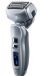 Panasonic ES-LA63-S Arc4 4-Blade Electric Shaver with Travel Pouch Wet/Dry, Adjustable Pivot Action Head; 14,000 RPM Motor Speed; 30-degree Inner Blade Angle; (14,000 RPM of Linear Power) Patented High Speed Linear Motor; 4-blade Floating Blade System; AC 100-240V (Automatic International Dual Voltage Conversion) Power Source; 1 hour Charging Time (ESLA63S ES-LA63-S ES-LA63S) 