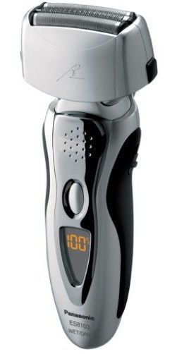 Panasonic ES8103S Wet/Dry Shaver with Nanotech Blades, Pivoting Head, 3 Number of Blades, 13000 rpm Maximum Rotation Speed, Face Application/Usage, Pop-up Trimmer Features, LCD/LED Battery Monitor: 10 Stage Status Indicators, 1 Hour Maximum Battery Recharge Time, 110 V AC Input Voltage, Adjustable Pivot Action Head, Patented High Speed Linear Motor, Turbo Cleaning Mode, 5-Minute Quick Charge (ES8103S ES-8103S ES 8103S ES8103-S ES8103 S)