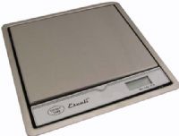 Escali 115B Pronto Surface Mountable Digital Scale, Tempered glass top for fast and easy clean up, Stainless Steel Platform, Measures in ounces, pounds+ounces or grams, Accurately measures in 0.1 ounce or 1 gram, 11 lb or 5000 gram Capacity, Tare - Add & Weigh, Auto-Off Features, Built in Scale, UPC 857817000484 (115-B 115B 115 B ESCALI115B ESCALI-115B ESCALI 115B) 