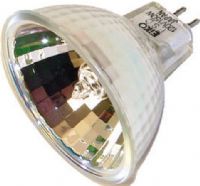 Eiko ESD model 02750 Projector Light Bulb, 120 Volts, 150 Watts, CC-8 Filament, 1.75/44.5 MOL in/mm, 2.00/50.8 MOD in/mm, 12 Average Life, MR16 Bulb, GY5.3 Base, 150 Watts Amps, 3350 Color Temperature degrees of Kelvin, Enlarger Use, BDTH Burning Position, UPC 031293027504 (02750 ESD EIKO02750 EIK-O02750 EIKO 02750) 