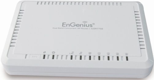 EnGenius ESR-7750 Wireless N Dual-Band Router 300Mbps, 32MB SDRAM Memory, 8MB +2MB Flash, Frequency Band 2.400~2.484 GHz (11b, 11g, 11n), Simultaneous Dual-Band Wireless 802.11n Technology, SmartNAT Ensures high performance when using P2P applications, Extends the range of Wi-Fi networks, 11 channels for North America (ESR7750 ESR 7750)