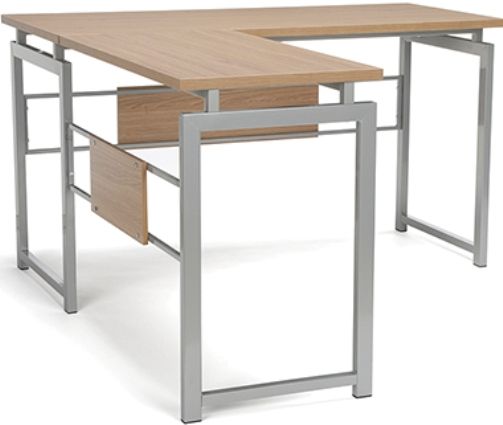 Ofm essentials deals l shaped desk