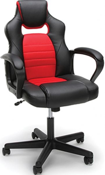 OFM ESS-3083-RD Essentials Racing Style Gaming Chair, 17.5