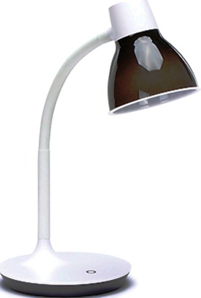 OFM ESS-9000-BLK Essentials Led Desk Lamp with Integrated Touch Control, 20,000 hours of light, 240 lumens of flawless LED light, 5000 Kelvin color temperature, Gooseneck design provides a wide-range mobility in every direction, A touch activated switch for on/off and 3 intensity settings allows you to control the brightness of the lamp, UPC 192767000406, Black Finish (ESS-9000-BLK ESS 9000 BLK ESS9000BLK ESS-9000 ESS 9000 ESS9000)