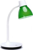 OFM ESS-9000-GRN Essentials Led Desk Lamp with Integrated Touch Control, 20,000 hours of light, 240 lumens of flawless LED light, 5000 Kelvin color temperature, Gooseneck design provides a wide-range mobility in every direction, A touch activated switch for on/off and 3 intensity settings allows you to control the brightness of the lamp, UPC 192767000420, Green Finish (ESS-9000-GRN ESS 9000 GRN ESS9000GRN ESS-9000 ESS 9000 ESS9000) 