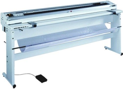 Neolt EST260 Electric Strong Trim Pro 260 Heavy-duty Standard with Two Rotating Blades, Stand, Lamp, Fixing Bar and Containment Brackets, 102 in Cutting Width, Max. 05m/sec Carriage Speed, 4.5 mm Max. Cutting Thickness, 260 cm Usable Cutting Length, 325 cm Lenght, 52 cm Width, 102 cm Height with Support, 87 cm Height Working Plane (EST-260 EST 260 ES-T260)