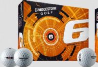 Bridgestone Golf ESWX6D Model e6 Straight Flight 12-Pack Golf Balls, White, 326 Seamless dimple design, Soft gradational core, Anti-side spin inner layer, Softer Surlyn cover for improved feel, WEB Dimple Technology increases surface coverage by more than 10%, enhancing distance and flight performance, UPC 760778054185 (ES-WX6D ESW-X6D ESWX-6D ESWX 6D ESW X6D) 