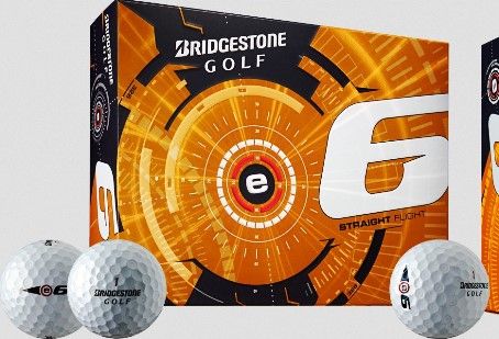 Bridgestone Golf ESWX6D Model e6 Straight Flight 12-Pack Golf Balls, White, 326 Seamless dimple design, Soft gradational core, Anti-side spin inner layer, Softer Surlyn cover for improved feel, WEB Dimple Technology increases surface coverage by more than 10%, enhancing distance and flight performance, UPC 760778054185 (ES-WX6D ESW-X6D ESWX-6D ESWX 6D ESW X6D)