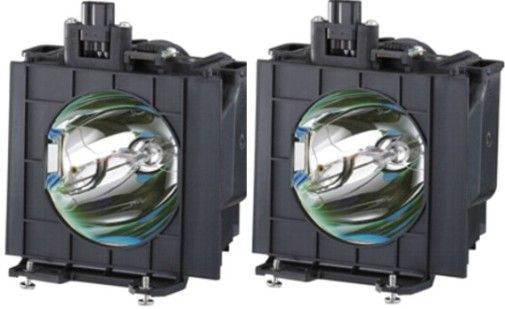 Panasonic ET-LAD57W Replacement Lamp Unit-Twin Pack for used with PT-DW5100 and PT-D5700 Projectors, 300 Watt UHM replacement lamps with an operating time of 2,000-3,000 hours, depending upon lamp mode operation (ETLAD57W ET LAD57W ET-LAD57 ETLAD57)