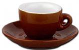 European Gift 020 Italian Style Moka Cafe Espresso Cups, 2.5 oz, Set of 6; Harvest Latte design set of 2, 20 oz. capacity perfect for latte or a a soup crock; Made of heavy weight ceramic; Sold in a set, cup and saucer; Set of 6; Hick body ceramic; Italian style; Dimensions 12" x 10" x 9"; Weight 5 lbs; UPC 725182000203 (EUROPEANGIFT020 EUROPEAN GIFT 020 CAPPUCCINO ESPRESSO CUPS SERVING) 