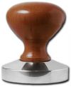 European Gift 368 Espresso, Hand, Tampers, 52 mm, Wood; Heavyweight Stainless and wood coffee tamper; Flat 58 mm. diameter; Measures 3 inches tall; Dimensions 3" x 3" x 3"; Weight 1 lbs; UPC 725182003686 (EUROPEANGIFT368 EUROPEAN GIFT 368 ESPRESSO TAMP TAMPING PRESS) 