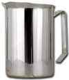 European Gift 39 Stainless Steel Frothing Pitcher, 50oz Capacity; Heavy duty 18/8 stainless steel; Commercial grade; Perfect for restaurant use; 50oz capacity; Large handle; Gift boxed; Stainless steel Steaming Pitcher 50 oz. capacity; Great for frothing or steaming multiple serving cappuccino's; Dimensions 11" x 8" x 6"; Weight 1 lbs; UPC 725182000395 (EUROPEAN GIFT 39 EUROPEANGIFT EUROPEANGIFT39 STEAMIMG FROTHING PITCHER CAPUCCINO) 