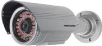 Seco-Larm EV-1146-N6SQ Outdoor IR Day/Night Bullet Security Camera, 1/3" Sony Super HAD CCD, 480 TV lines Horiz. Resolution, 510 H x 492 V Picture Elements, Internal Sync, 1.0Vp-p composite O/P, 75 ohm, NTSC Video output, 6mm, 53º Lens, Auto Electric Shutter Shutter control, Auto Gain control, 0.45 Gamma Correction, More Than 48dB S/N Ratio, Auto White Balance, IR off 70mA; IR on 300mA Current consumption, UPC 676544010005 (EV1146N6SQ EV-1146-N6SQ EV 1146 N6SQ) 