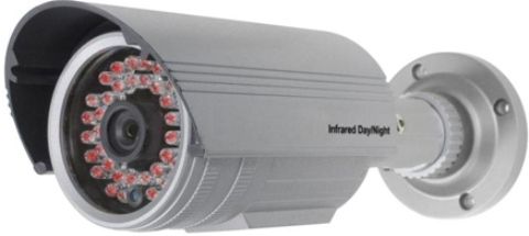 Seco-Larm EV-1146-N6SQ Outdoor IR Day/Night Bullet Security Camera, 1/3